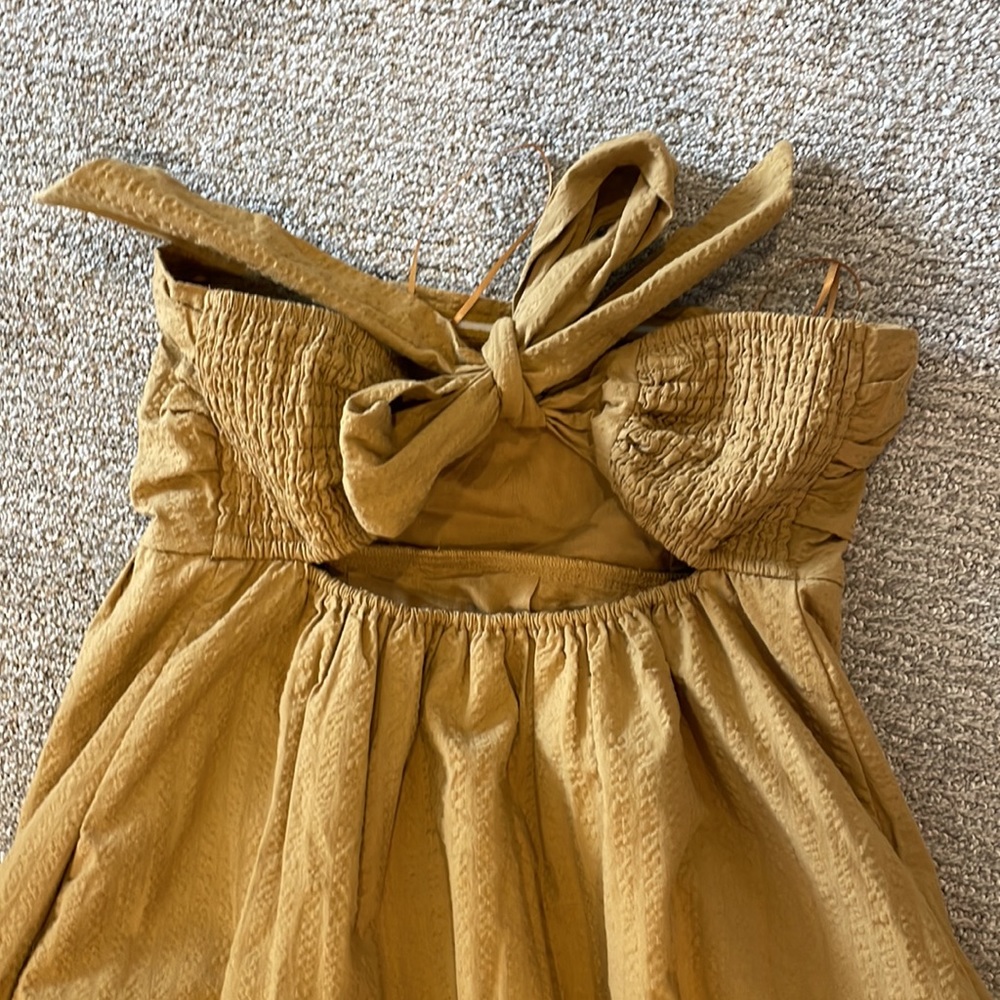 Maeve strapless high low midi dress - Picture 4 of 5